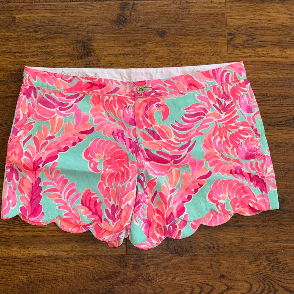 Lilly Pulitzer Buttercup Shorts size 16